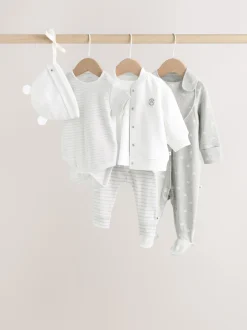 Étoile grise - Coffret cadeau 7 Pieces pour Bébé (0à18mois)