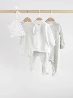 Étoile grise - Coffret cadeau 7 Pieces pour Bébé (0à18mois)