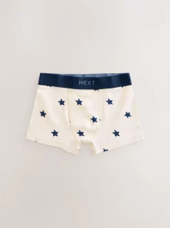 Étoiles et rayures bleues - Lot de 10 boxers (1.5-16ans)
