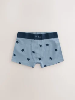Étoiles et rayures bleues - Lot de 10 boxers (1.5-16ans)