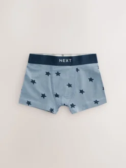 Étoiles et rayures bleues - Lot de 10 boxers (1.5-16ans)