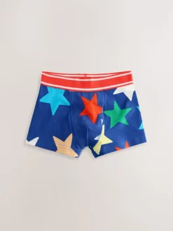 Étoiles et rayures multicolores - Lot de 5 malles à motif junior (1.5-16ans)