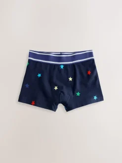Étoiles et rayures multicolores - Lot de 5 malles à motif junior (1.5-16ans)