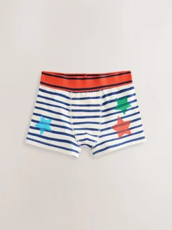 Étoiles et rayures multicolores - Lot de 5 malles à motif junior (1.5-16ans)