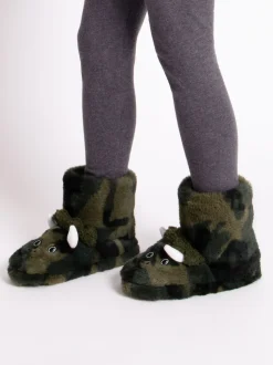 Totes Chaussons d’hiver dinosaures pour enfants