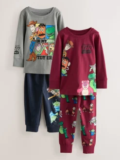 Toy Story multicolore - Lot de 2 pyjamas Snuggle sous licence (9mois -8ans)