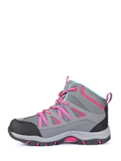 Trespass Unisexe Grey Gillon II Mid Cut Bottes