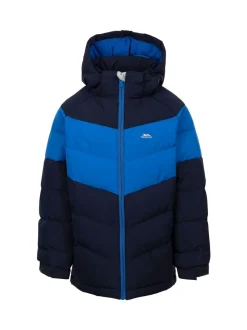 Trespass Unisexe Kids Bleu Aldery Casual Veste