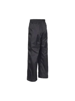 Trespass Unisexe Kids Qikpac Packaway Noir Pantalons