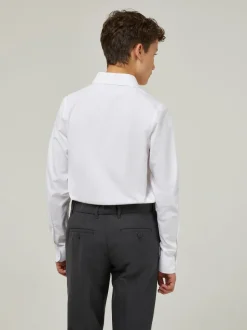 Trutex Lot de 3 chemises blanches à manches longues