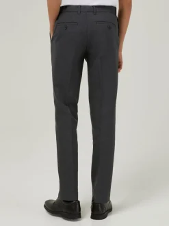 Trutex Short Length Slim Leg Ado Garçons Grey School Pantalons