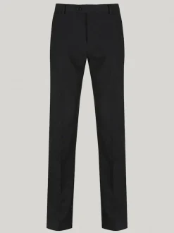 Trutex Short Length Slim Leg Ado Garçons Noir School Pantalons