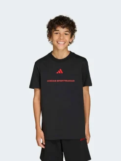 T-shirt adidas à slogan