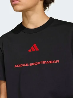 T-shirt adidas à slogan