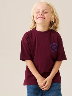 T-shirt Angel & Rocket décontracté à imprimé graphique Josiah