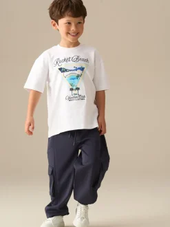 T-shirt graphique Angel & Rocket West Beach