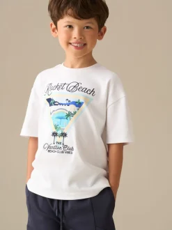 T-shirt graphique Angel & Rocket West Beach