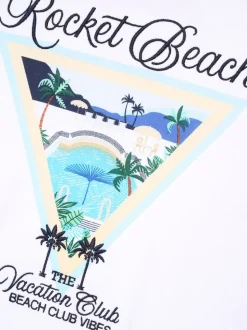 T-shirt graphique Angel & Rocket West Beach