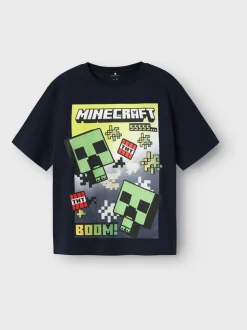 T-shirt Name It Minecraft à manches courtes