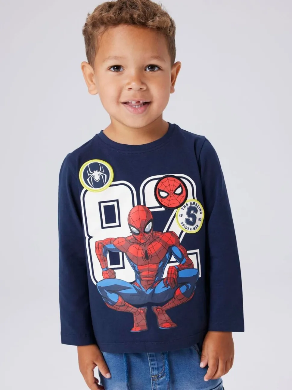 T-shirt Name It Spiderman à manches longues