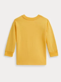 T-shirt Polo Ralph Lauren BÉBÉ Polo Bear à manches longues