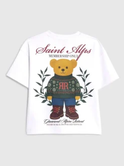 T-shirt River Island Saint Alpine Bear