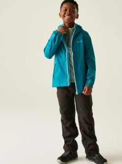 Turquoise Blue - Regatta Veste Lot It imperméable pour enfants III