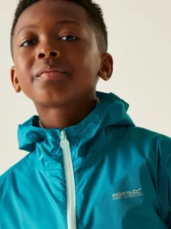 Turquoise Blue - Regatta Veste Lot It imperméable pour enfants III