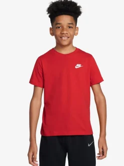 University rouge - Nike Club T-Shirt