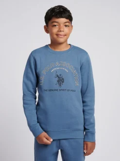 U.S. Polo Assn Ensemble sweat graphique et joggings col rond