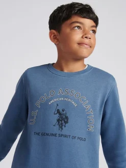 U.S. Polo Assn Ensemble sweat graphique et joggings col rond