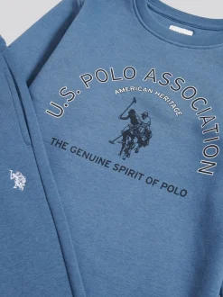 U.S. Polo Assn Ensemble sweat graphique et joggings col rond