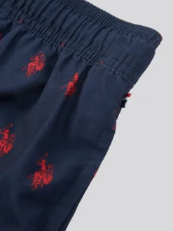 US Polo Assn. Short de bain Boys Double Horsemen Repeat