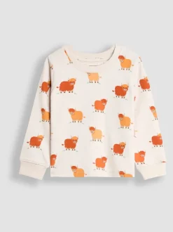 Vache naturelle des Highlands Character - Lot de 2 pyjamas JoJo Maman Bébé Mix And Match