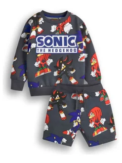 Vanilla Underground - Ensemble sweat-shirt et short Sonic - Garçons