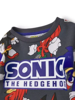 Vanilla Underground - Ensemble sweat-shirt et short Sonic - Garçons