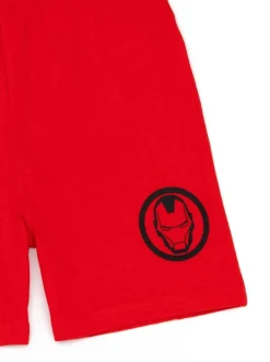Vanilla Underground - Pyjama garçon Marvel Iron Man court 100% coton