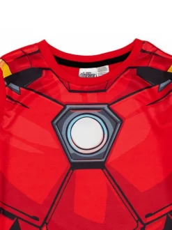 Vanilla Underground - Pyjama garçon Marvel Iron Man court 100% coton