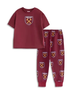 Vanilla Underground - West Ham United - Ensemble de pyjamas manches courtes et jambes longues