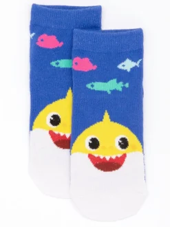 Vanilla Underground Baby Shark Ensemble de 5chaussettes multicolores pour enfant à motif requin