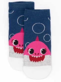 Vanilla Underground Baby Shark Ensemble de 5chaussettes multicolores pour enfant à motif requin