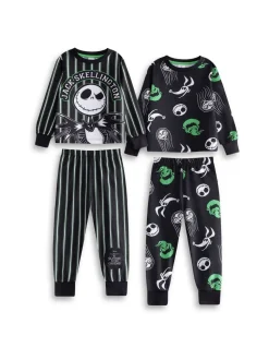 Vanilla Underground Disney Pyjama à manches longues du cauchemar avant Noël Lot Lot de 2