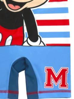 Vanilla Underground Disney Maillot de bain Mickey Mouse Licensing garçon à manches courtes