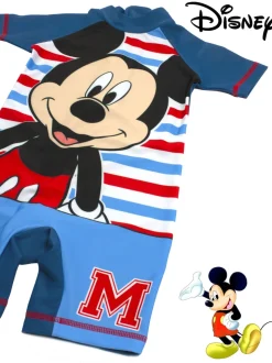 Vanilla Underground Disney Maillot de bain Mickey Mouse Licensing garçon à manches courtes