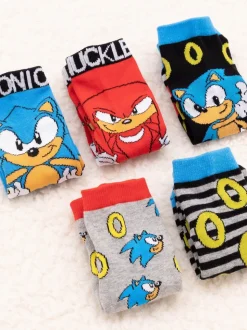 Vanilla Underground Ensemble de 5Chaussettes Sonic the Hedgehog