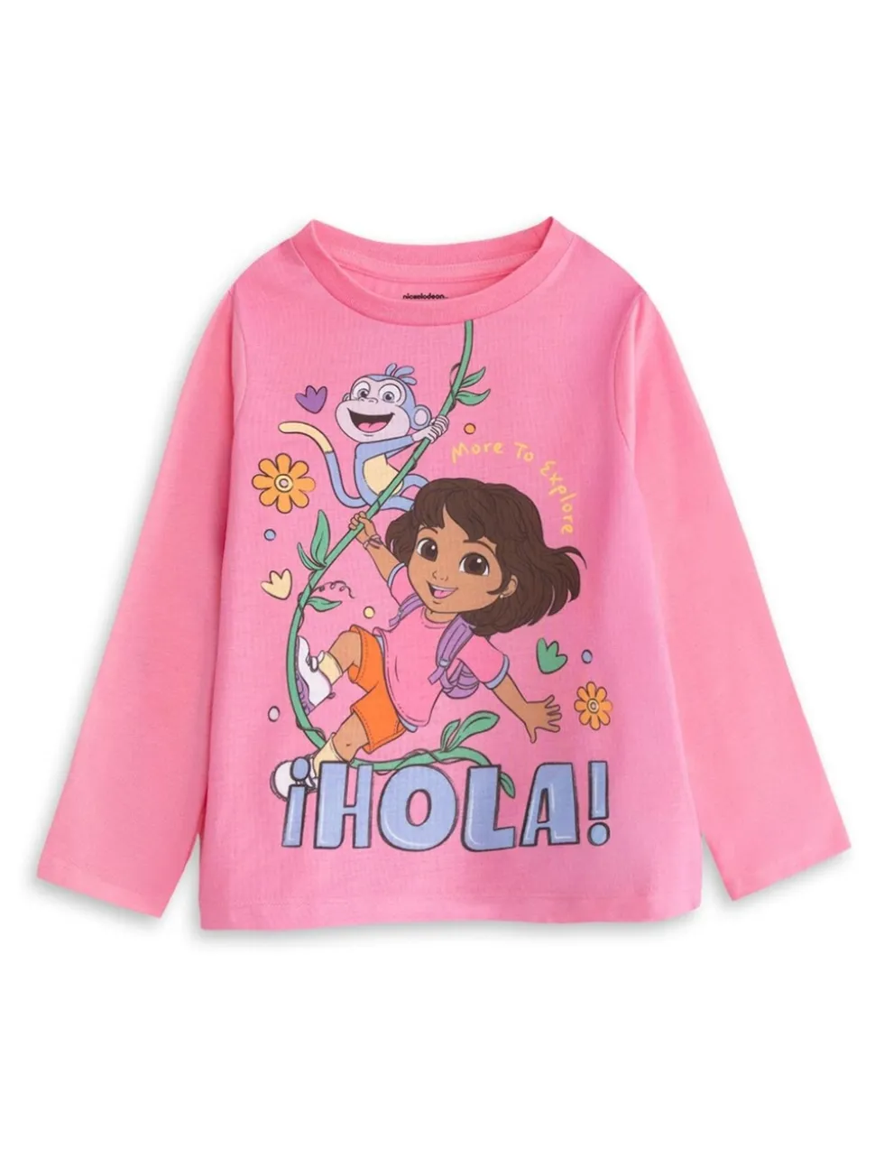 Vanilla Underground Ensemble de 2 pyjamas Dora The Explorer multicolores à manches longues et jambes longues