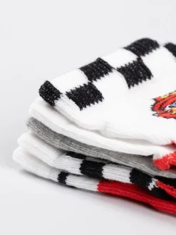 Vanilla Underground Ensemble de 5Chaussettes au mollet Lightning McQueen