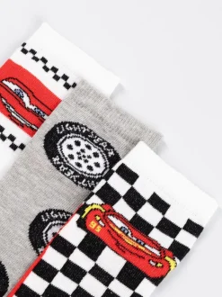 Vanilla Underground Ensemble de 5Chaussettes au mollet Lightning McQueen