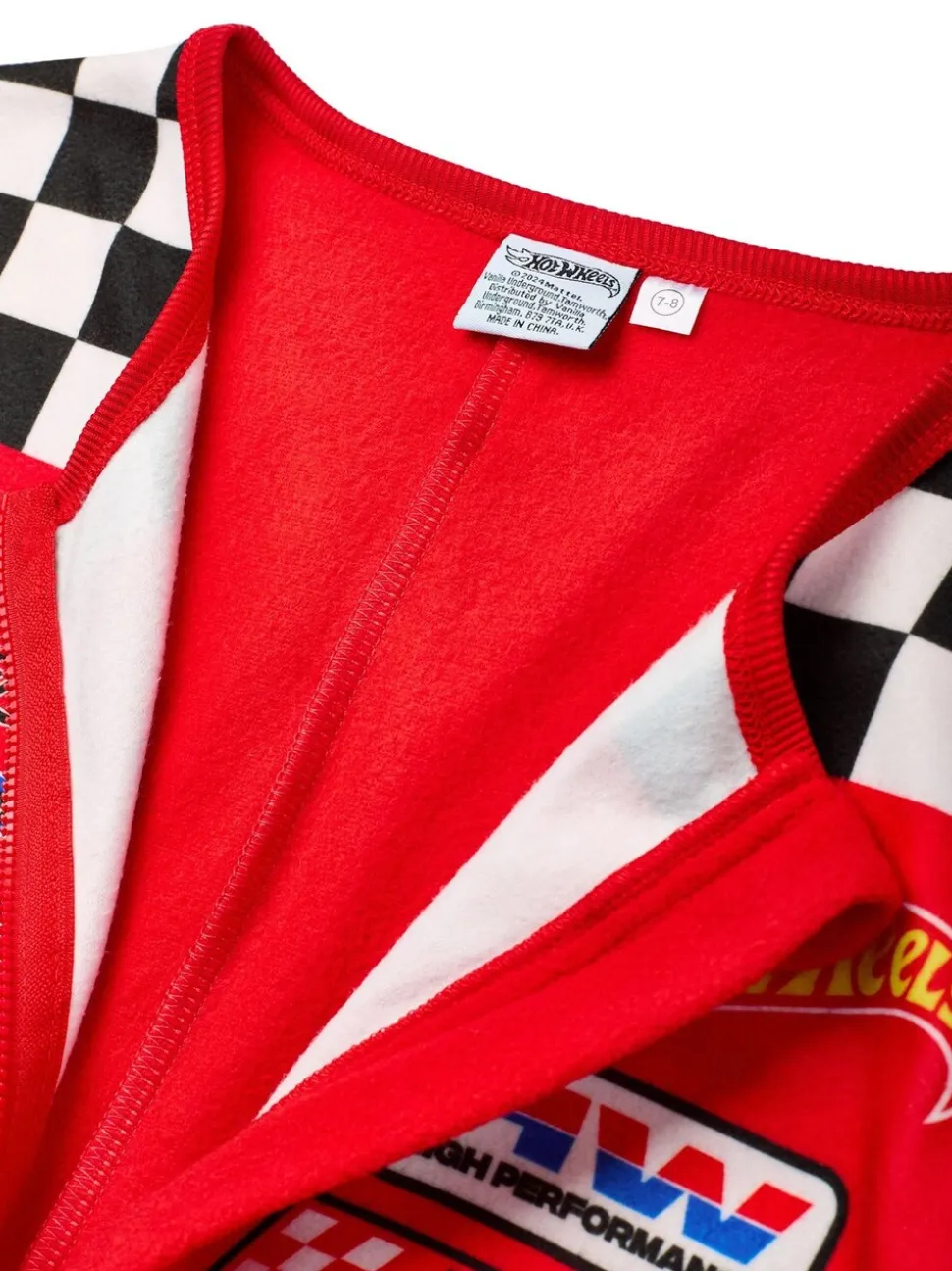 Vanilla Underground Garçons Hot Wheels Pit Col rond Tout-en-un