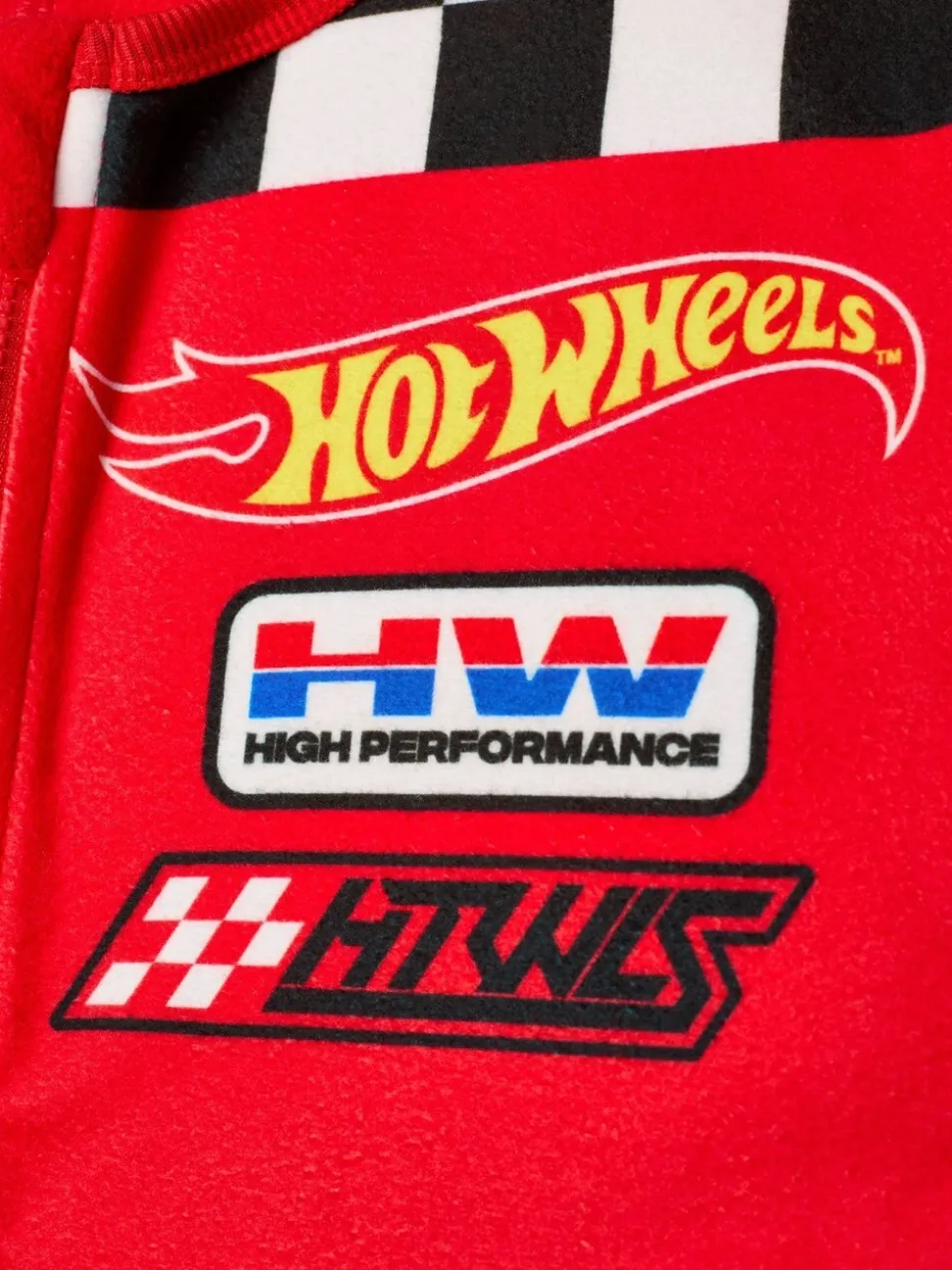 Vanilla Underground Garçons Hot Wheels Pit Col rond Tout-en-un